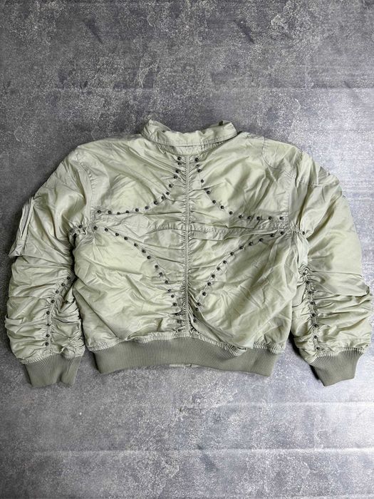 Бомбер Thug Club zip Green Bomber куртка зіпка курточка оливковий M L