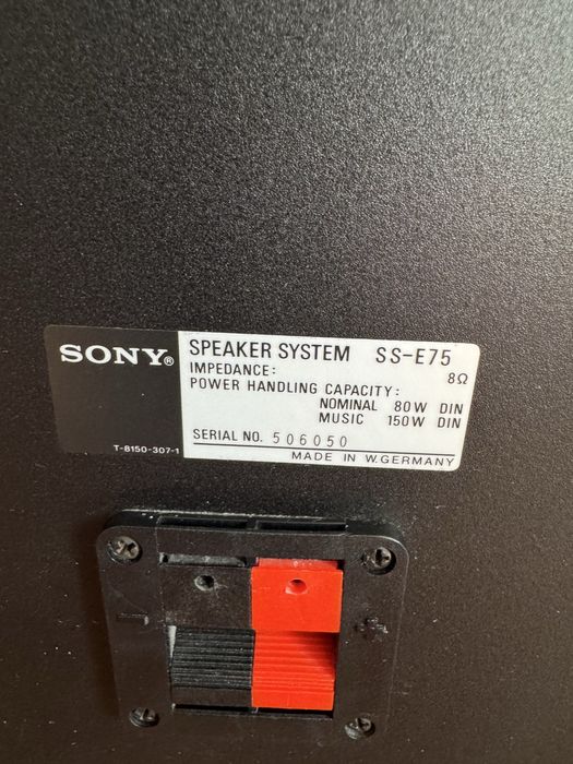 Акустика Speaker  SYSTEM SS-E75