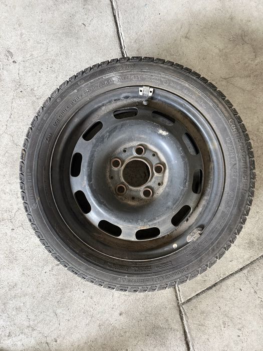 Jante de Ferro R15 Furação 5 Pinos (VW Polo, Seat Ibiza, Skoda)