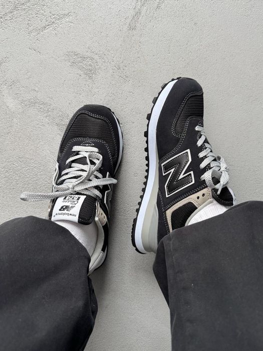 ХІТ СЕЗОНУ! New Balance 574 Legacy Black/Grey 36 37 38 39 40 41 нб ню беланс легасі чорні сірі