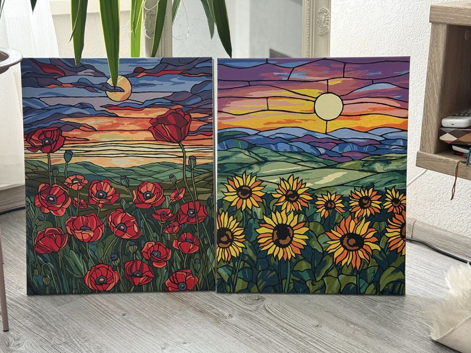 Картини “Соняшники” та “Маки”, Україна, живопис