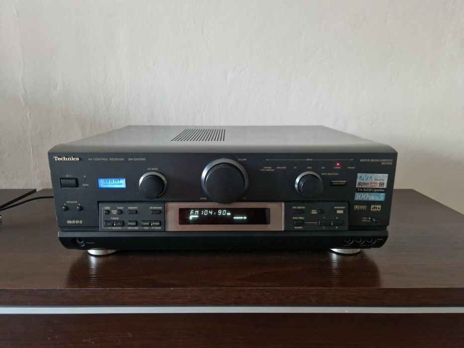 Amplituner technics sa dx 1050 + orginalny pilot