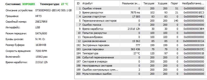 Жесткий диск HDD 500 GB. 3,5