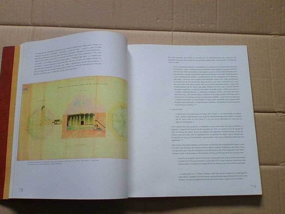 O projecto de Louis-Charles Mary para distribuição de água na cidade de Lisboa
