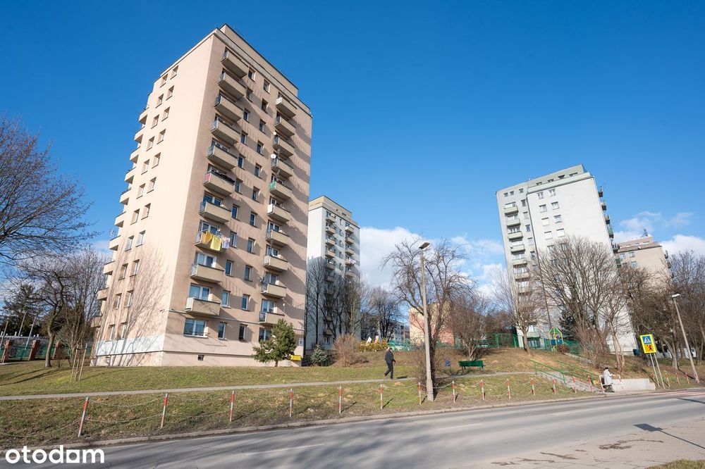 3 pokoje | panorama Krakowa i gór | balkon | 55,7 m² | Bez prowizji