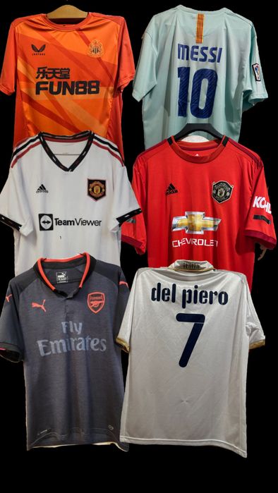 Футболка Del Piero arsenal newcasle МЮ Messi