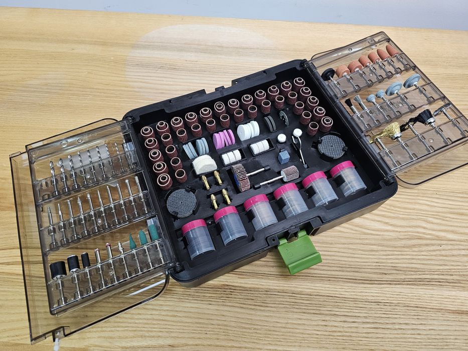 418шт Насадки для Гравера Procraft GK418 +4шт Цанги в комплекте