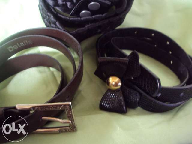 Conjunto 3 cintos