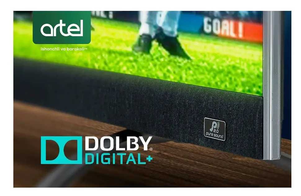 Телевізор 55 дюймів ARTEL A55LU8500 SMART TV новий повний комплект