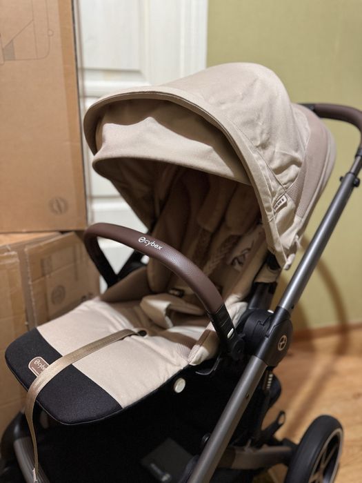 Cybex Balios S Lux 2в1 2025 рік, оновлена рама Beige