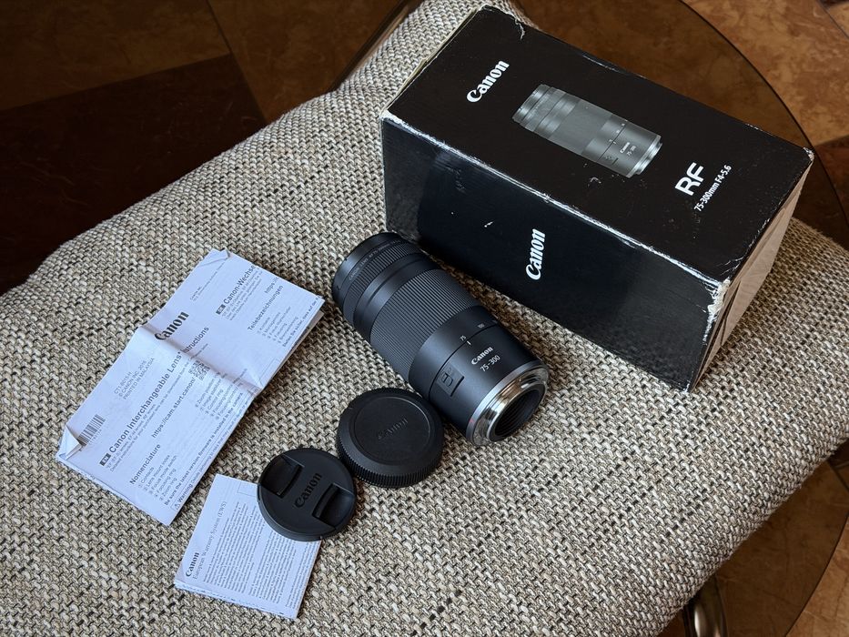 CANON image stabilizer 75-300 専用ケース付き canon 75 300 - купити об'єктиви - Ціна на OLX.ua