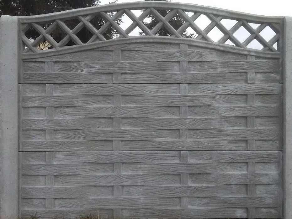 Ogrodzenia betonowe beton płoty przęsła