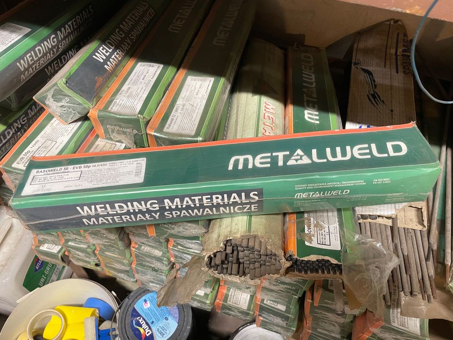 Elektrody spawalnicze