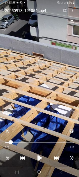 Lavagem e islolamento de telahados