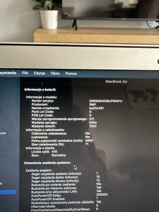 MacBook Air 13" 2017 | i5 | 8GB RAM | 128GB SSD | Wrocław