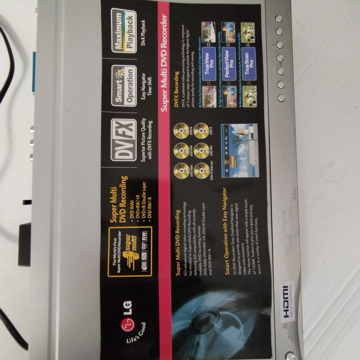 Multi gravador DVD LG