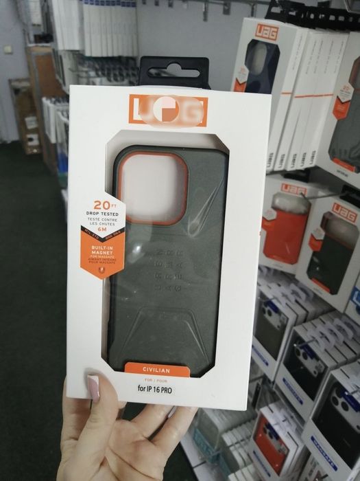 Чохол UAG CIVILIAN MagSafe уаг чехол протиударний  ударостойкий iPhone 17 Pro Max айфон про макс чоловічий