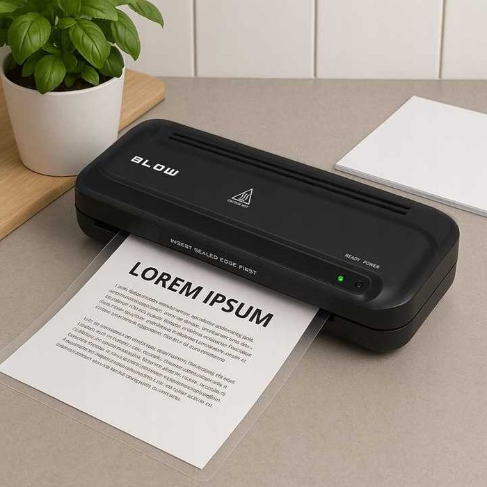 LAMINATOR A4 Laminarka urządzenie do laminowania na gorąco laminacja
