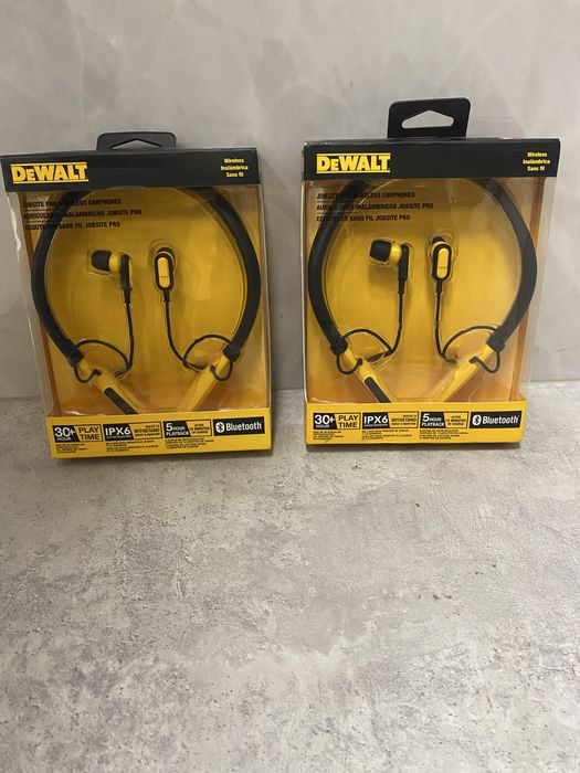 Будівельні зручні Bluetooth 30годин Навушники DeWALT DXMA1902091