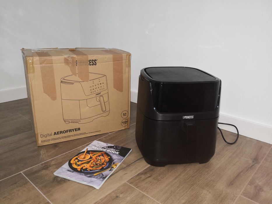 FRYTKOWNICA beztłuszczowa Airfryer Princess 6,5L 12 programów 1800W
