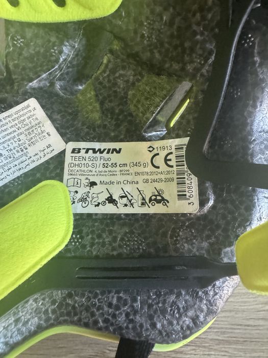 Kask rowerowy r. 52-55 cm