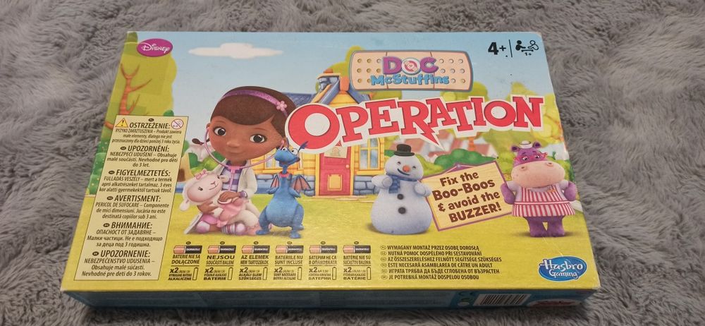 Gra Operacja doktor Dosia Hasbro Disney stan dobry