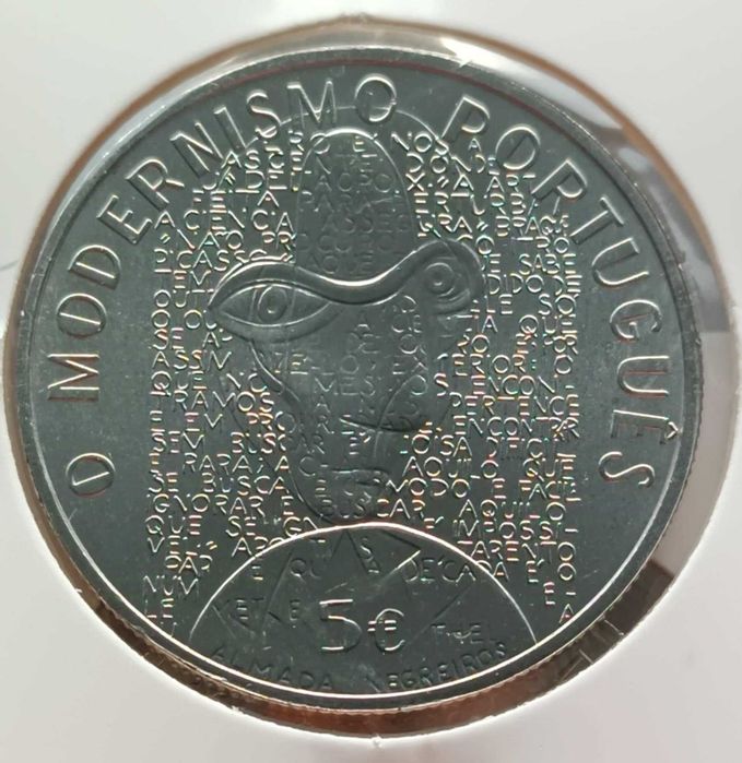 2016 – Portugal – 5 euros – O Modernismo