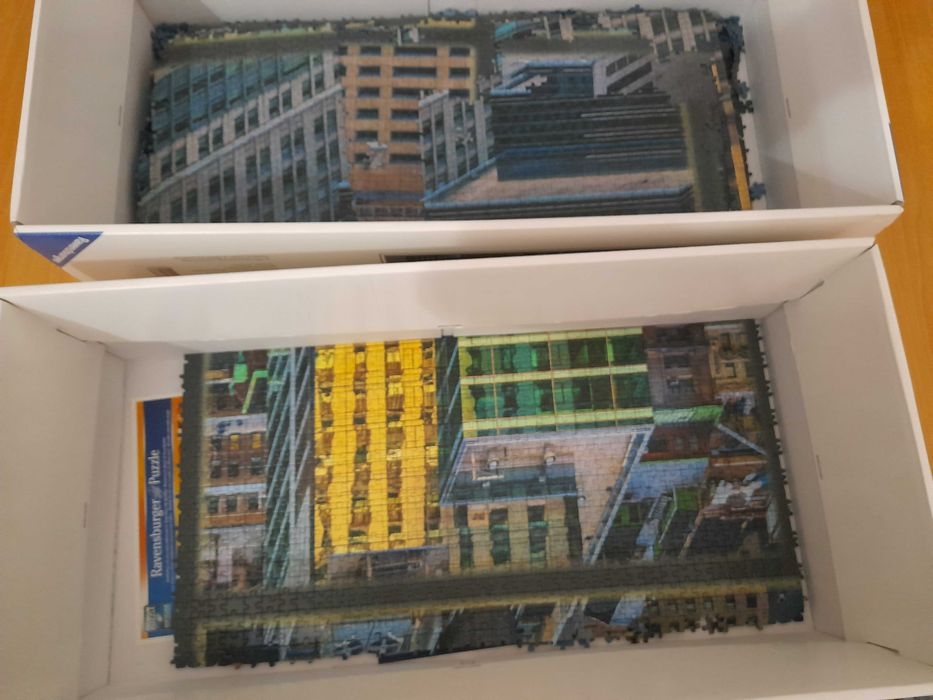 Puzzle 32000 peças Ravensburger New York City Window RARISSIMO