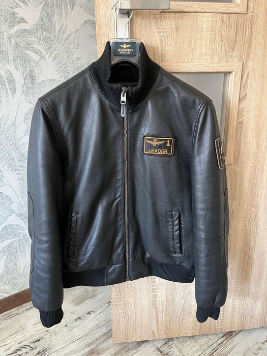 Kurtka skórzana Aeronautica Militare
