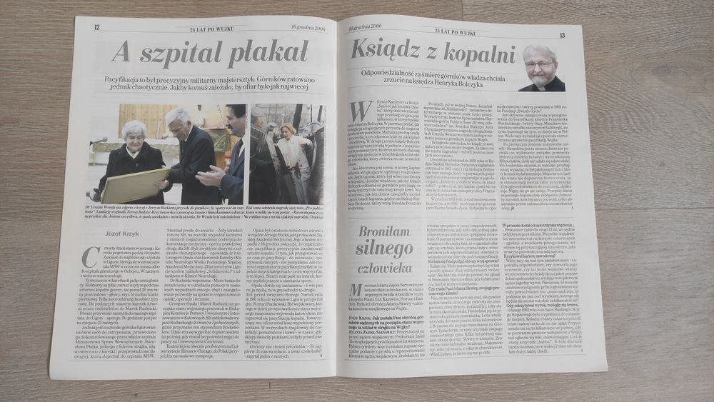 Dodatek do Gazety Wyborczej "25 lat po Wujku" 2006
