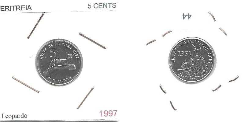 Eritreia - - - - - Moedas