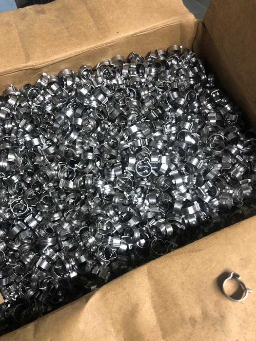 abraçadeiras inox - caixa