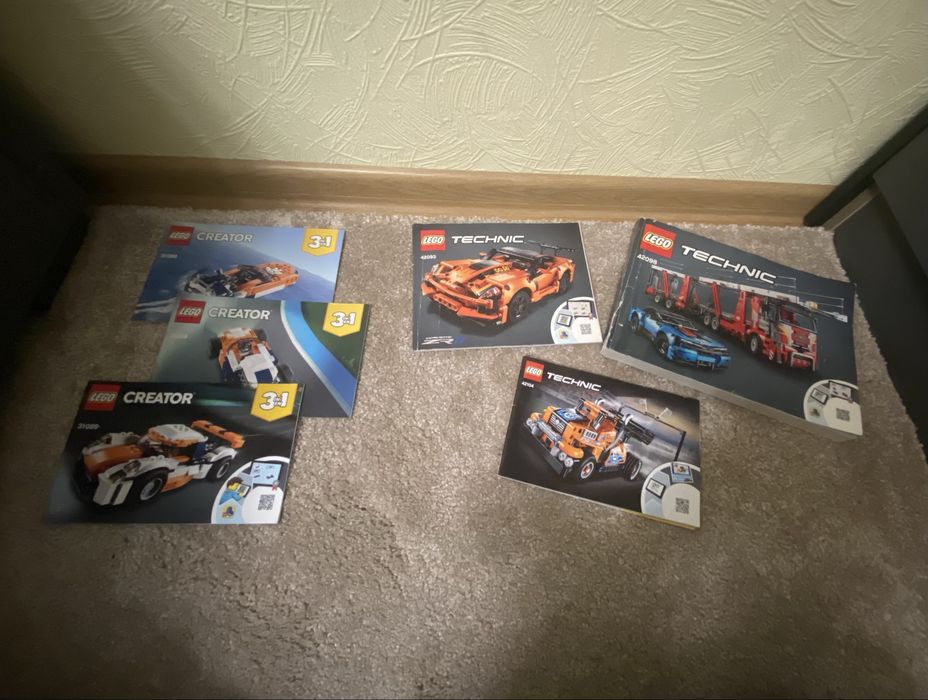 Зібране лего, продається всім лотом