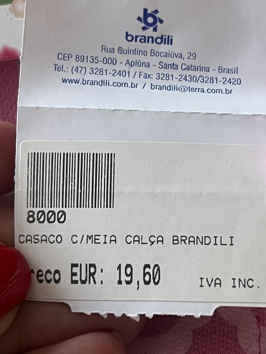 Casaco e collants de menina