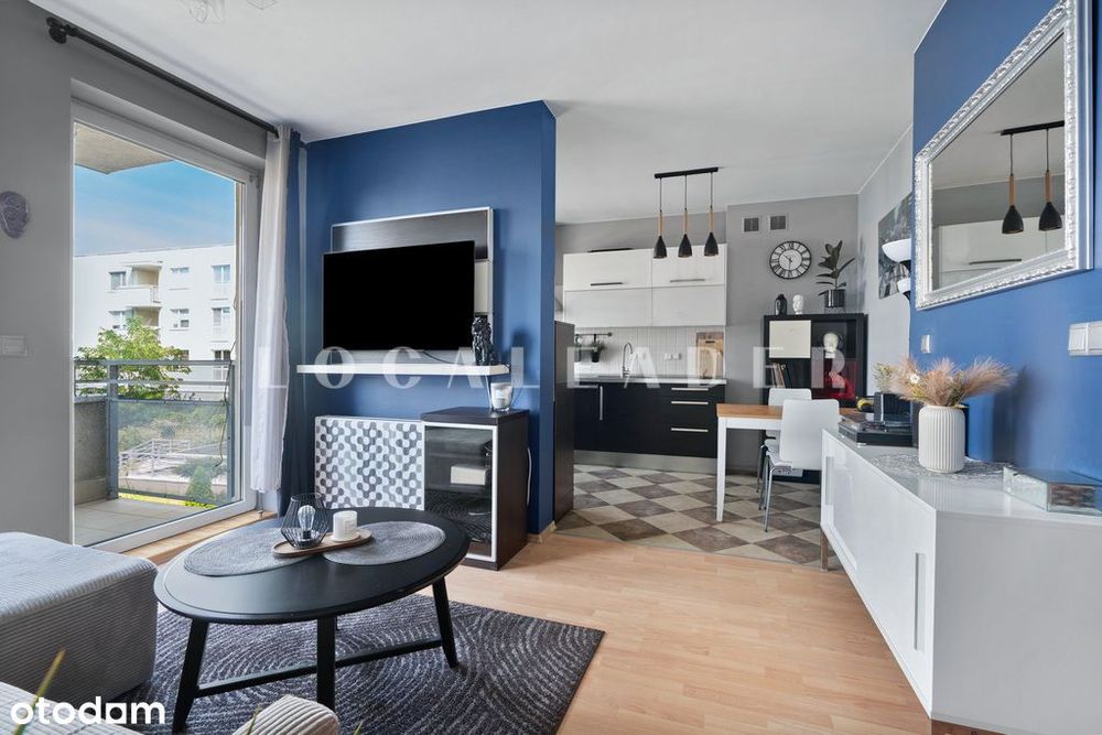 Dwupokojowe mieszkanie z garażem i komórką lok.