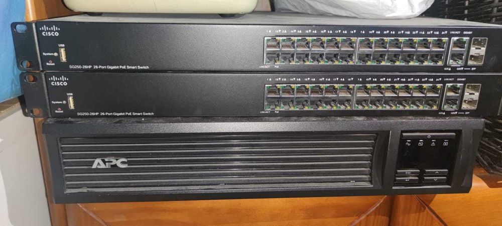 Ciscos recondicionados e bateria