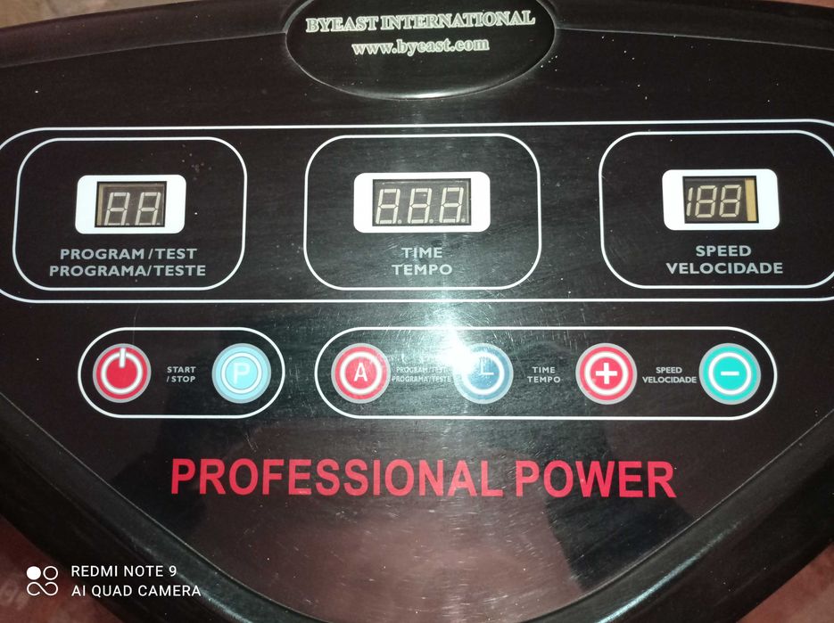 Vibradora para fitness