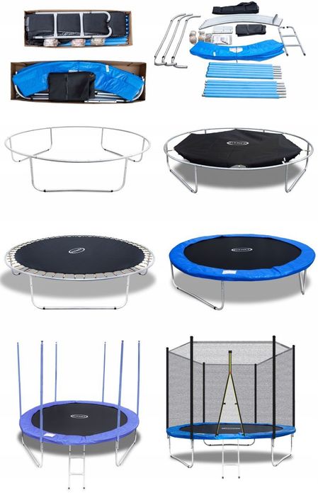 Батут Nobo kids sport 312см 252см 183см сіткою та драбинкою