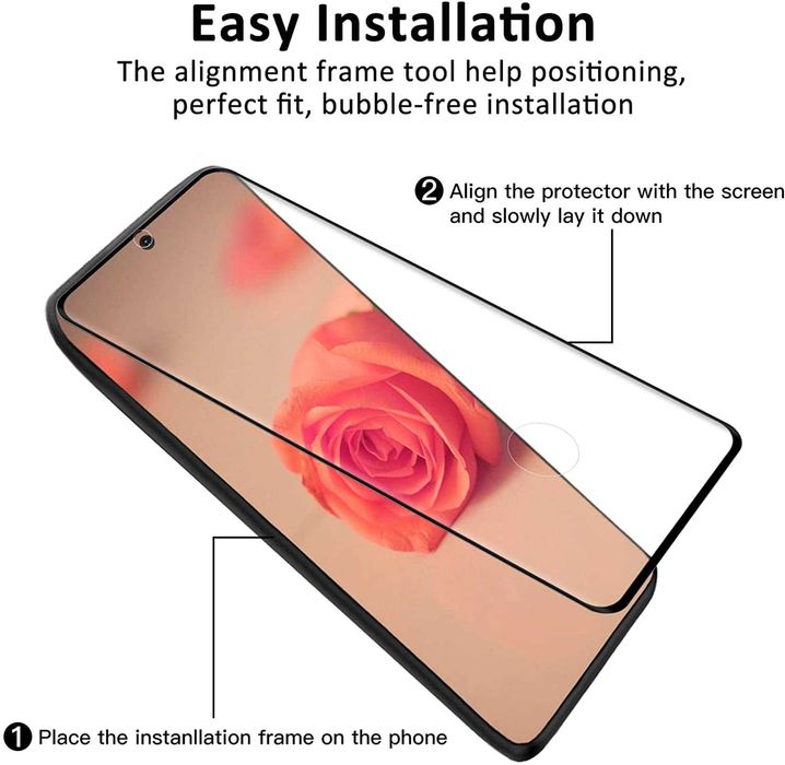 Película ecrã vidro temperado Samsung S21 Plus (2 unidades)
