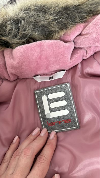 Lenne зимовий дитячий комплект на дівчинку, р.98,в гарному стані,reima