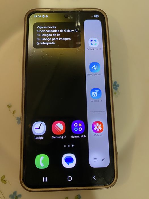 Samsung S22 em muito bom estado