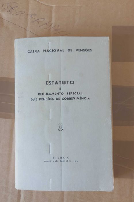 Estatuto e Regulamento Especial das Pensões de Sobrevivência (1963)