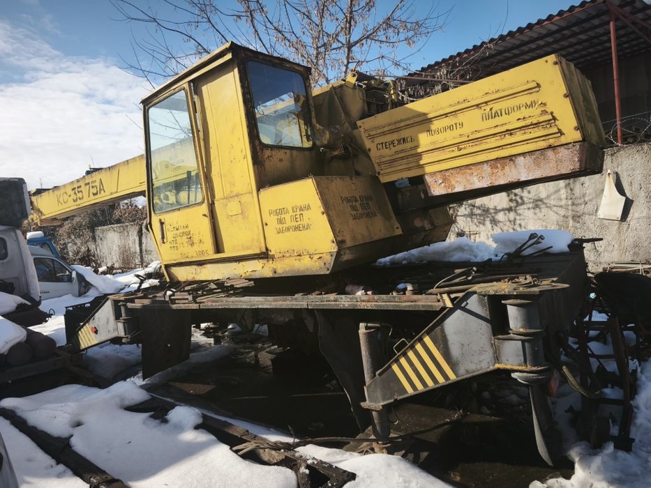 Крановая установка крана КС3575 КС 3575А Ивановец 10 тонн в сборе