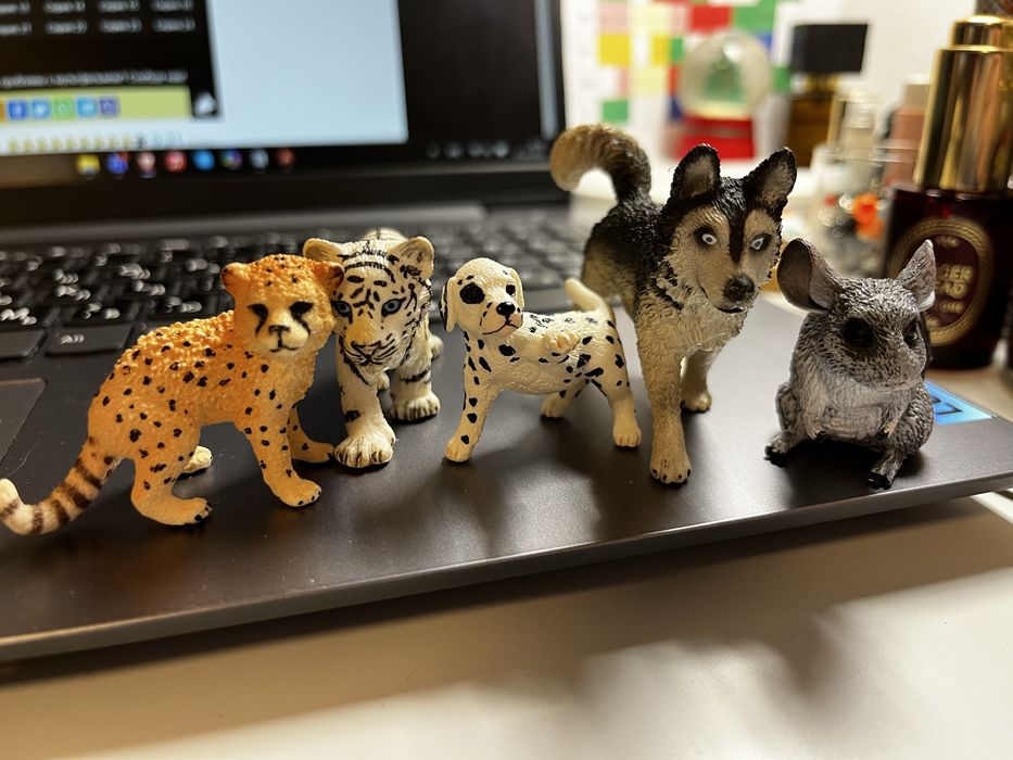 figurki zwierzat Schleich mix