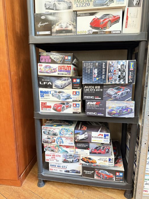 Моделі авто 1/24 / 1/12 / 1/20, Tamiya, Fujimi, Aoshima, Meng