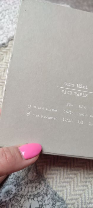 Buciki, botki, niechodki, rózm.74, Zara Mini