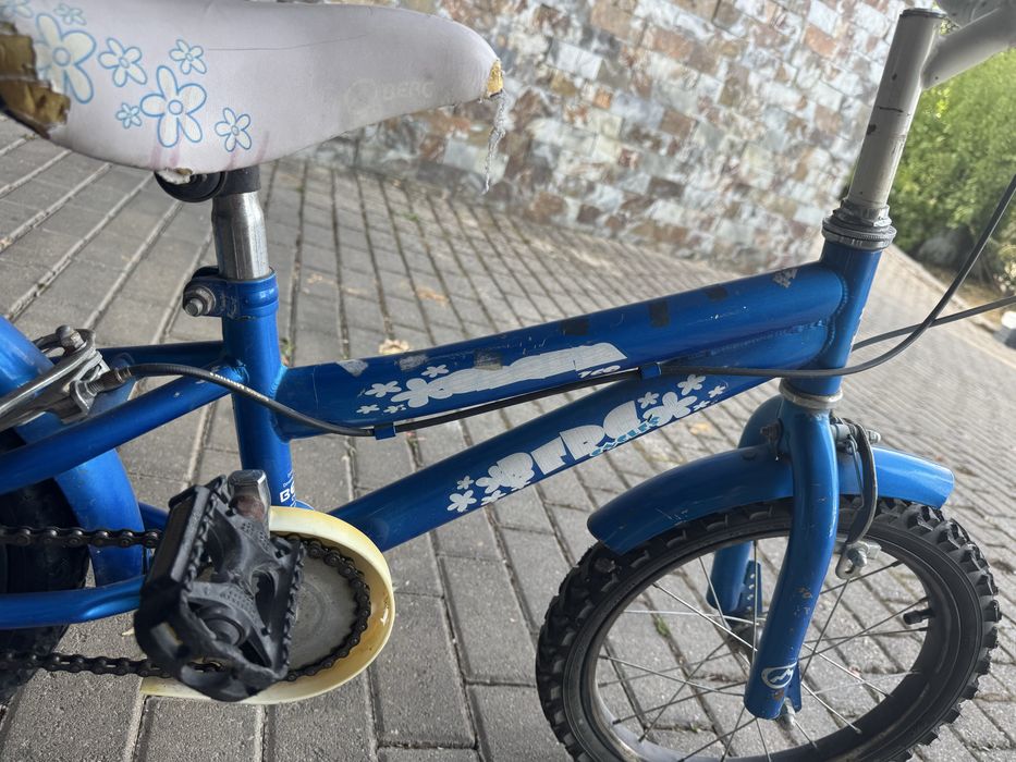 Bicicleta Infantil Azul – 16” com Rodinhas