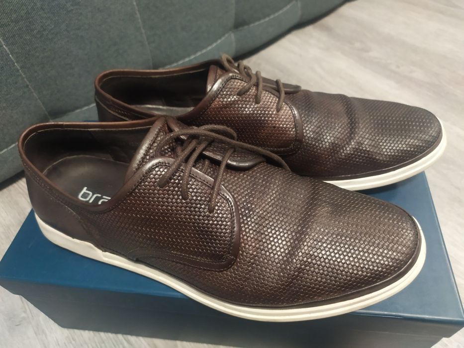 Шкіряні туфлі напівчеревики Braska 41 розмір