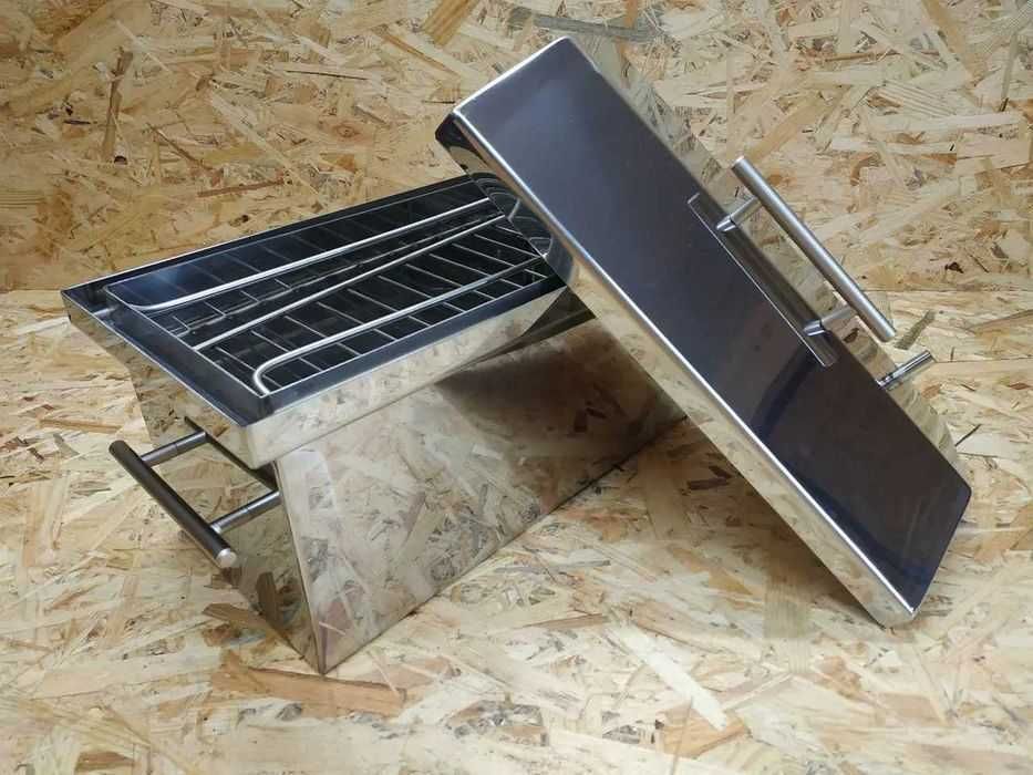 ‼️ Коптильня горячего копчения нержавейка. Коптилка из нержавейки.