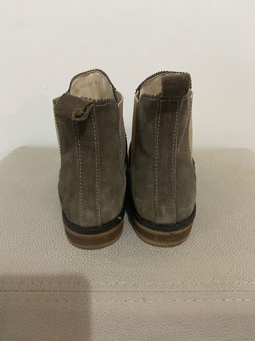 Botins de camurça senhora